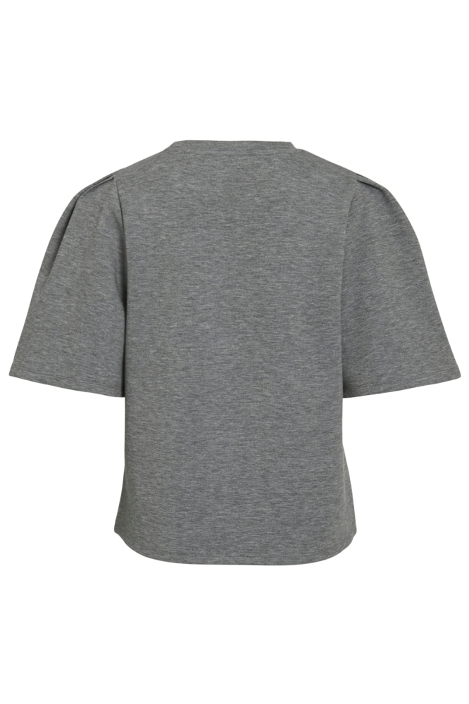 VIREFLECT O-NECK 2/4 TOP/DFS 14108620 MEDIUM GREY MELANGE